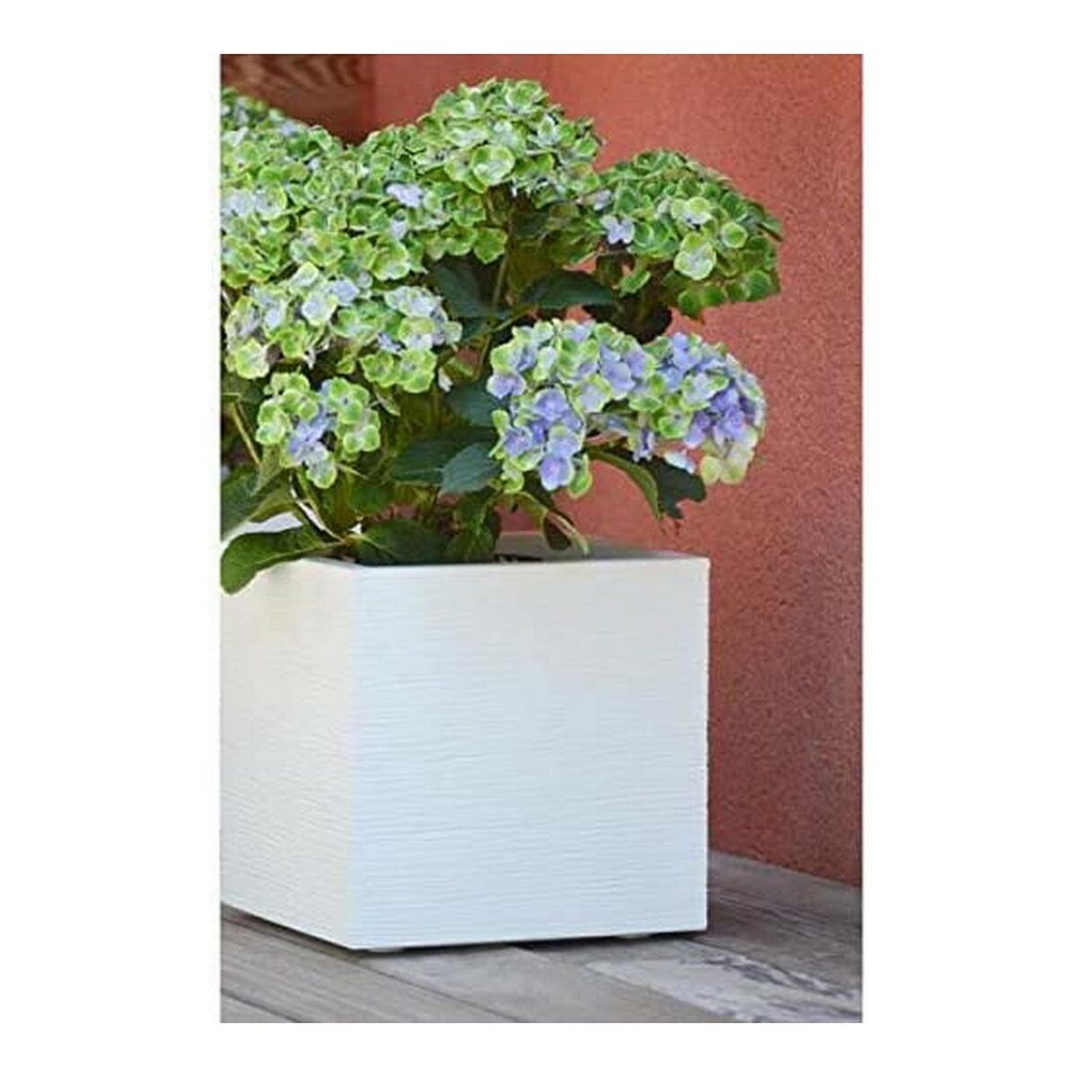 Vaso EDA Bianco Plastica 5 cm